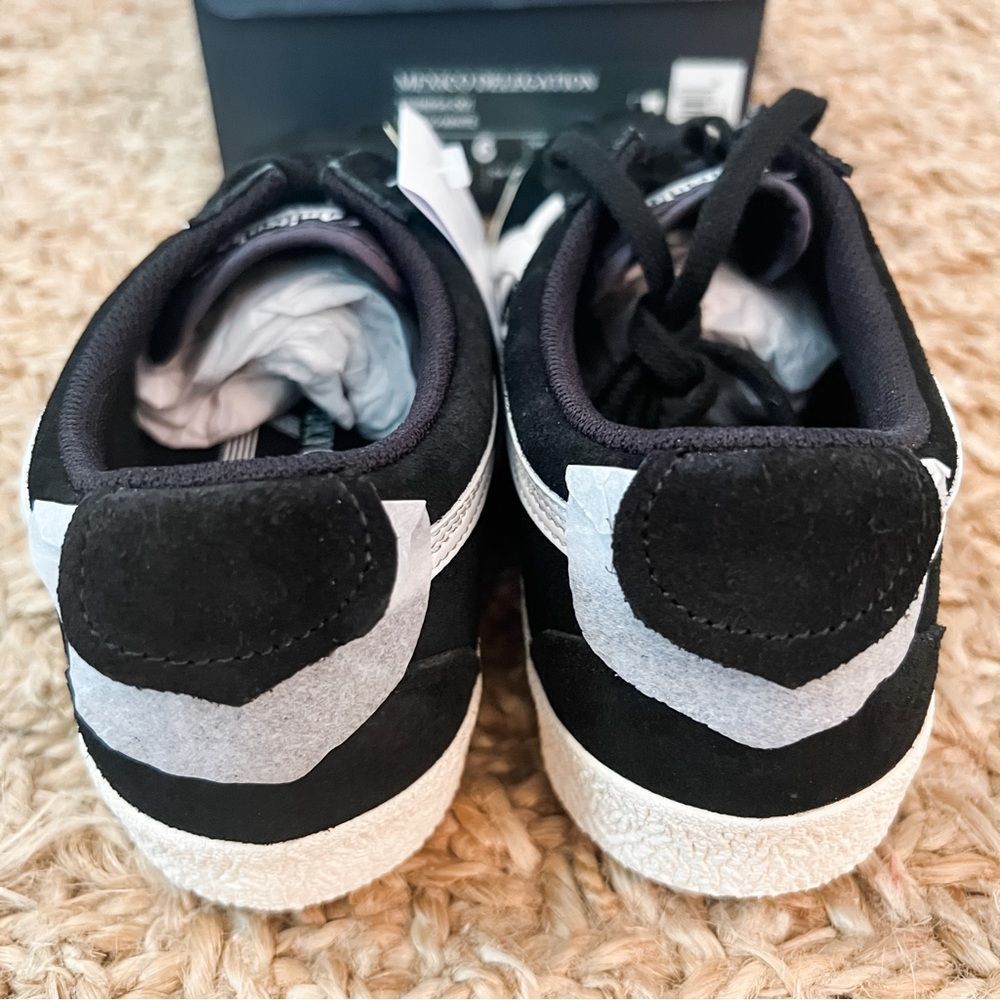 NWT Onitsuka Tiger Mexico Delegation Sneakers Black White Sz Men 5.5/Women 7 - Picture 12 of 15